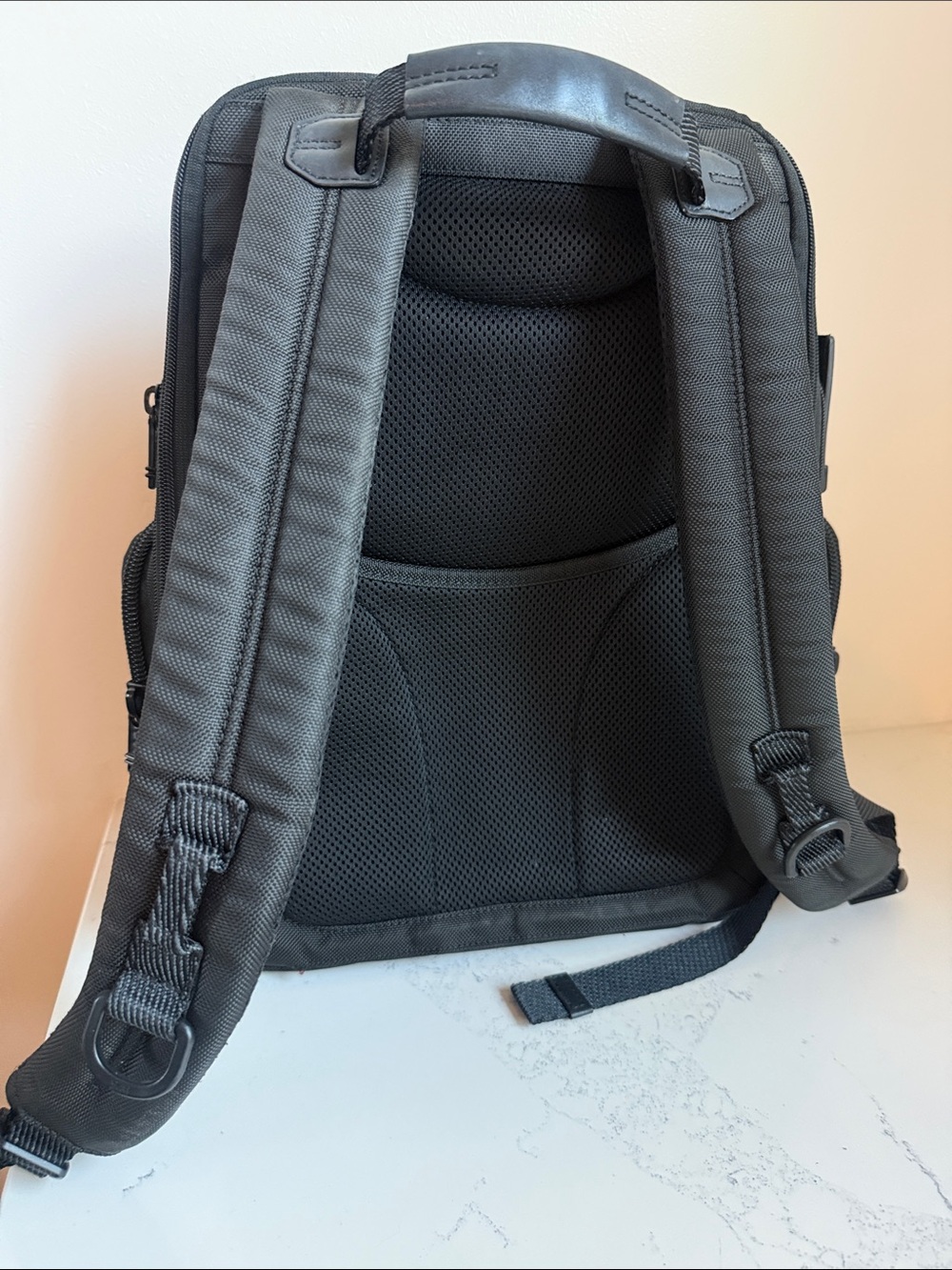 Tumi Alpha Bravo Nathan Backpack Business Laptop Bag in Black Color - Picture 9 of 16